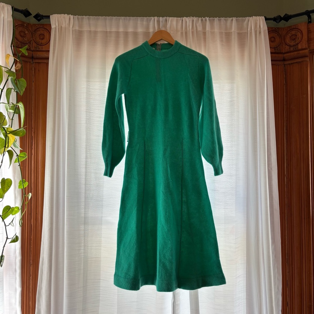 GORGEOUS Vintage angora and lambswool sweater dress | size 4